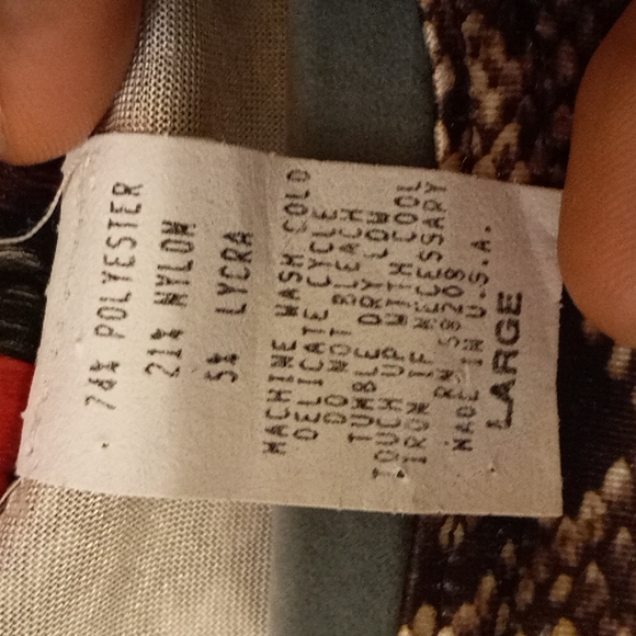 SML sport snake print stretchy sliky tee size L - Picture 4 of 7